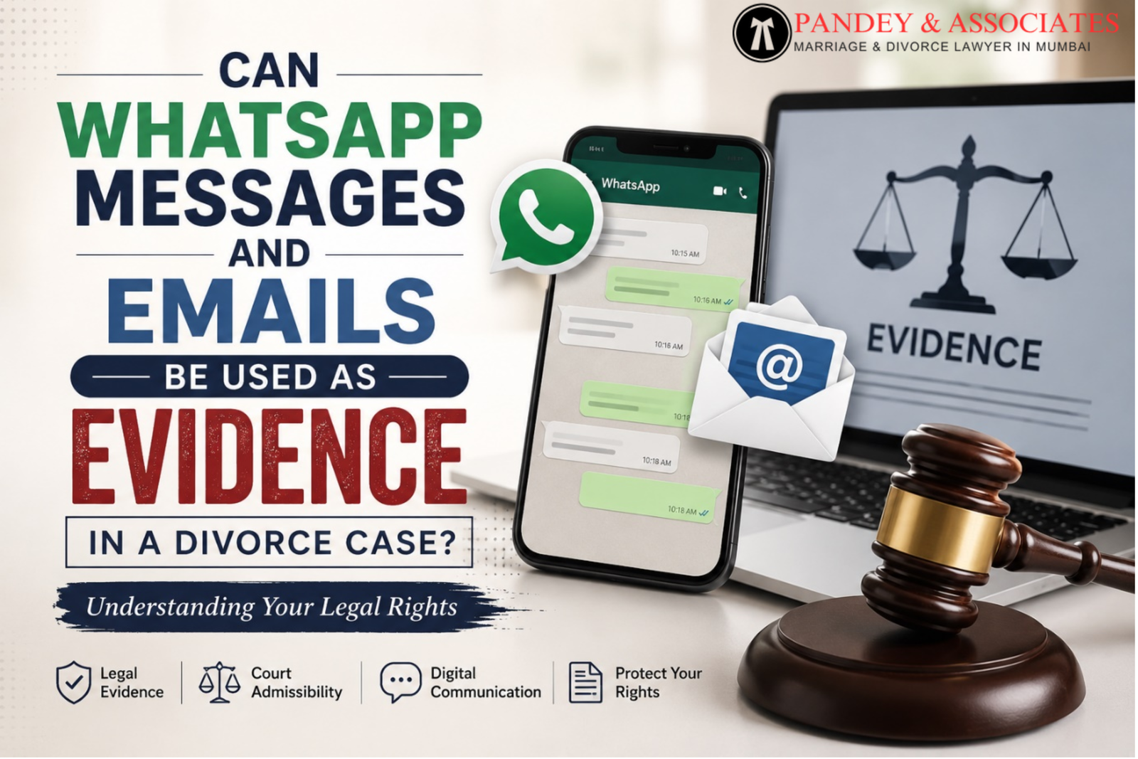 Can WhatsApp Messages and Emails Be Used as Evidence in a Divorce Case